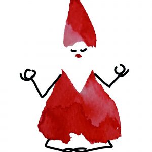 Santa Clause zum Fertigmalen | Poster A3 – Bild 4
