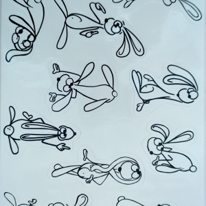 Rabbit the Klaus | Sticker-Set – Bild 6